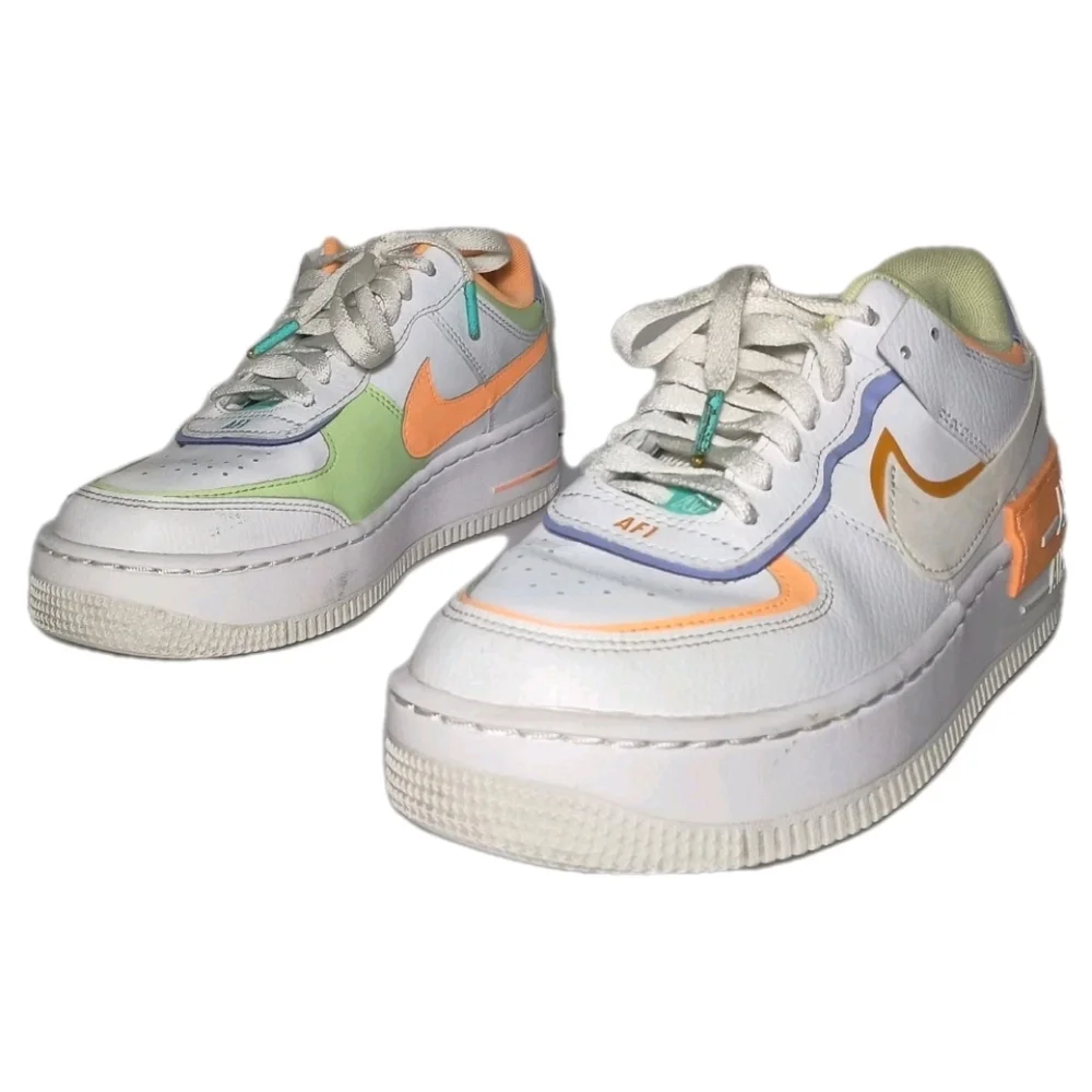 Nike Air Force 1 Shadow “White/Peach Cream” Women’s Shoes Sz 7.5 US DX3718 100
